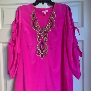 Lilly Pulitzer Avila Stretch Silk Dress